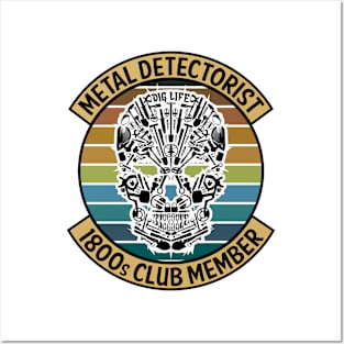 Metal Detectorist - 1800s Club Member Posters and Art